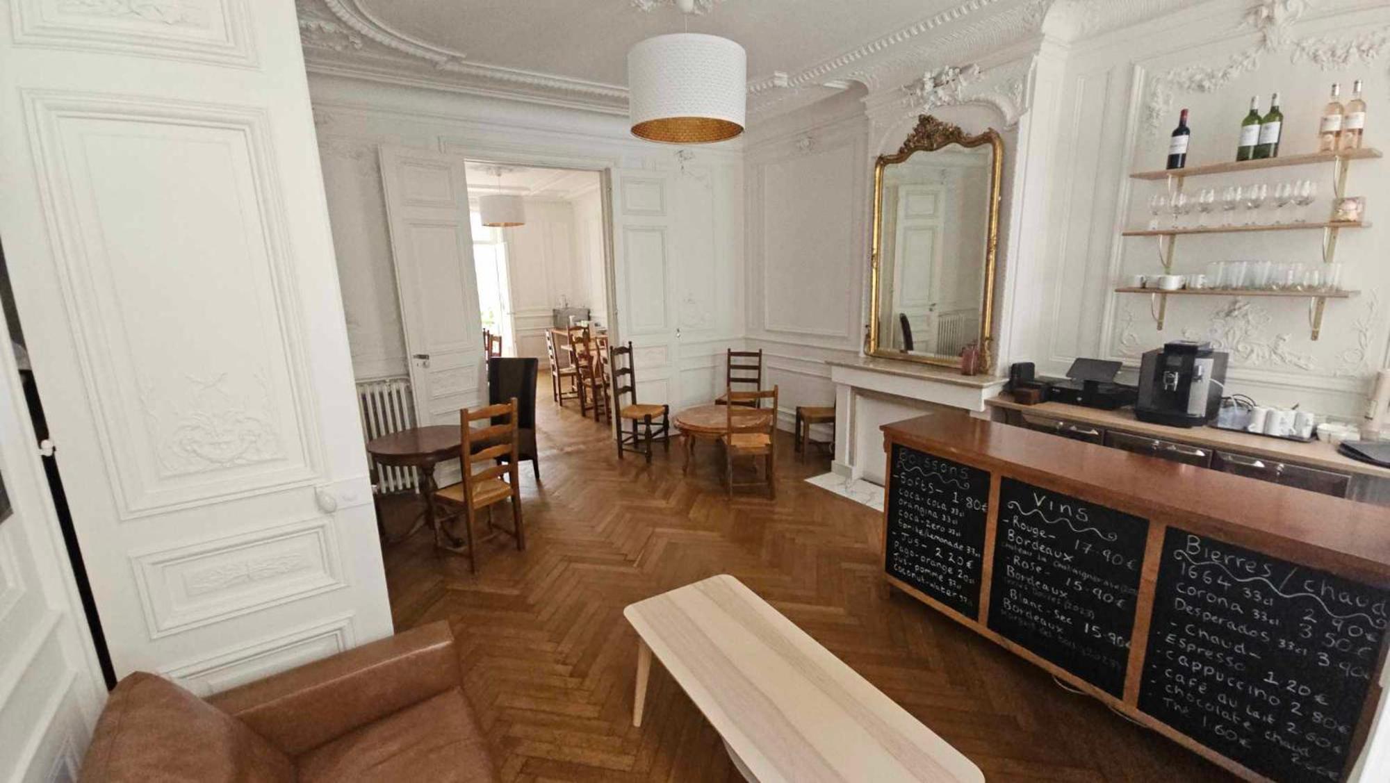 Le Jardin Cafe Bed & Breakfast Bordeaux Bagian luar foto